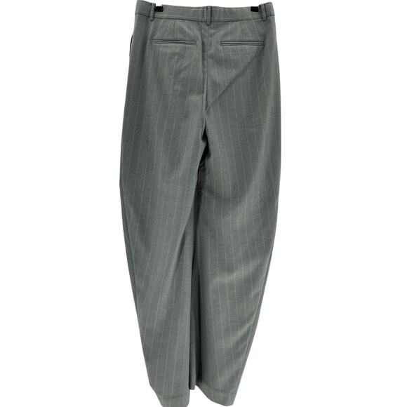 L'Academie Gray Pinstripe Trousers - Picture 3 of 4